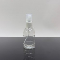 50 ml Şeffaf Plastik Şişe Şeffaf Sprey Başlıklı